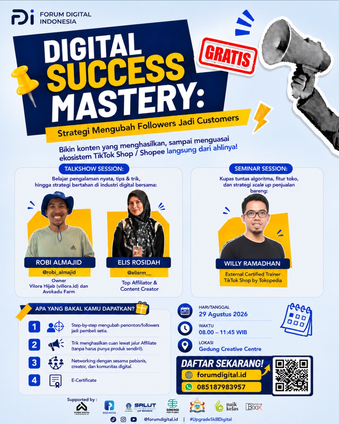 DIGITAL SUCCESS MASTERY | Strategi mengubah follower jadi customer